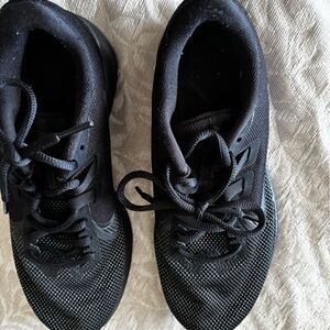 Nike MLB Black Sneakers Lightweight Mesh Design